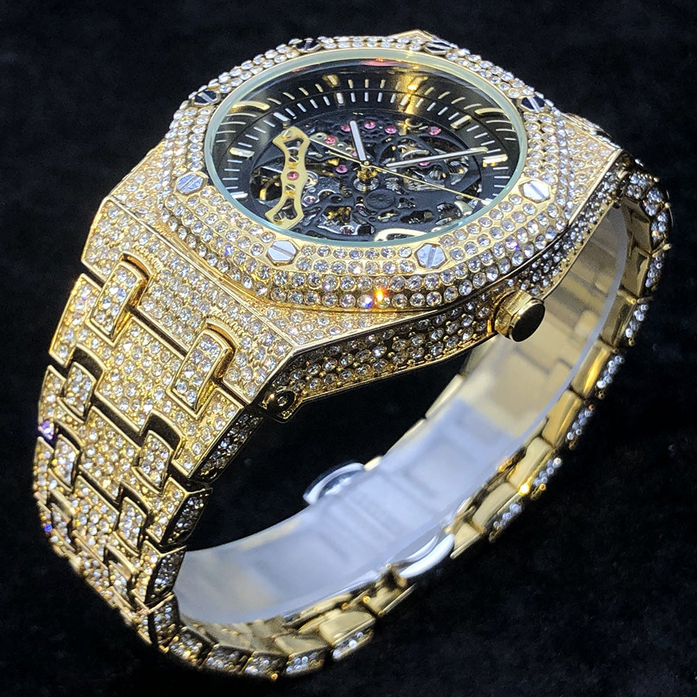 Iced out ap watch on sale replica