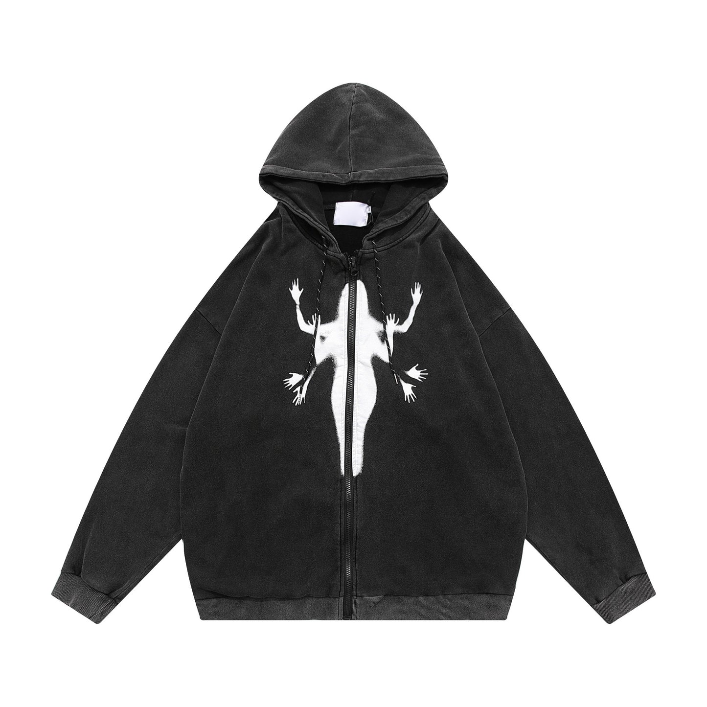 HYPExSTORE® GHOSTY ZIPPER HOODIE